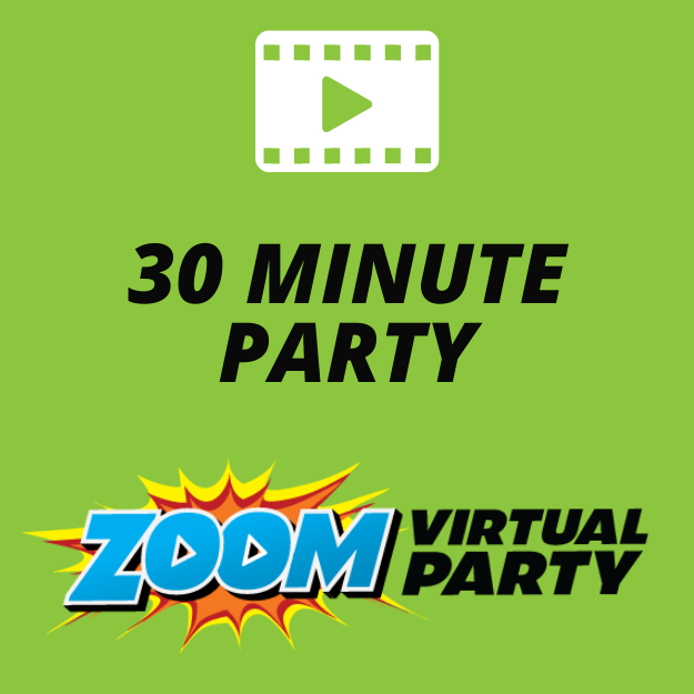 Zoom Virtual Parties online party entertainment